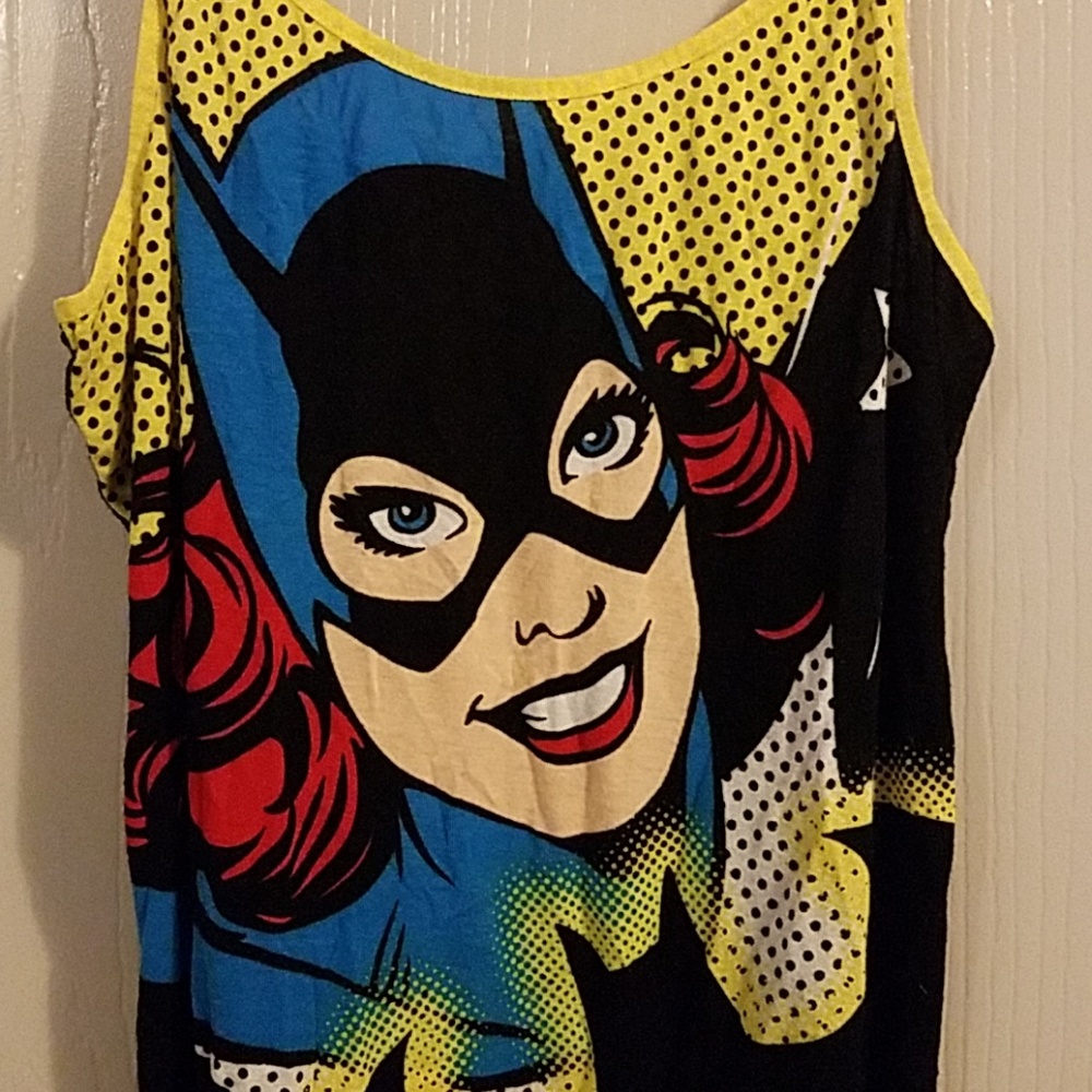 NEW Batgirl DC COMICS  ladies cami / top XL (15/17) - Picture 3 of 4